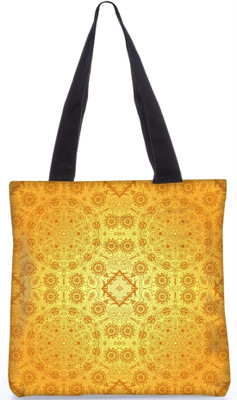 

Snoogg Indian Pattern Poly Canvas Fashion Handbag Shopping Shoulder Lunch Tote Bag For Women 21682 Shoulder Bag(Multicolor, 5 L)