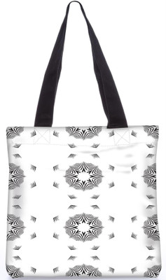 

Snoogg Indian Pattern Poly Canvas Fashion Handbag Shopping Shoulder Lunch Tote Bag For Women 22286 Shoulder Bag(Multicolor, 5 L)