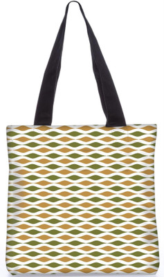 

Snoogg Indian Pattern Poly Canvas Fashion Handbag Shopping Shoulder Lunch Tote Bag For Women 21661 Shoulder Bag(Multicolor, 5 L)