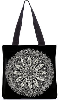 

Snoogg Indian Pattern Poly Canvas Fashion Handbag Shopping Shoulder Lunch Tote Bag For Women 23623 Shoulder Bag(Multicolor, 5 L)