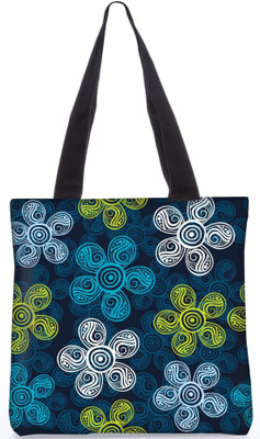 

Snoogg Indian Pattern Poly Canvas Fashion Handbag Shopping Shoulder Lunch Tote Bag For Women 21507 Shoulder Bag(Multicolor, 5 L)