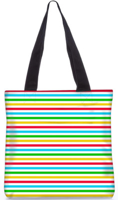

Snoogg Indian Pattern Poly Canvas Fashion Handbag Shopping Shoulder Lunch Tote Bag For Women 21413 Shoulder Bag(Multicolor, 5 L)