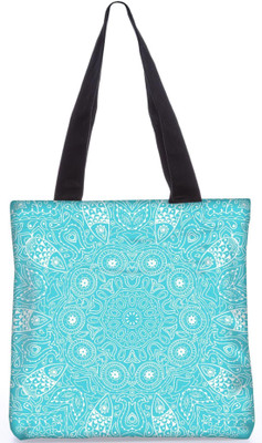 

Snoogg Indian Pattern Poly Canvas Fashion Handbag Shopping Shoulder Lunch Tote Bag For Women 21693 Shoulder Bag(Multicolor, 5 L)