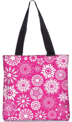 

Snoogg Indian Pattern Poly Canvas Fashion Handbag Shopping Shoulder Lunch Tote Bag For Women 23132 Shoulder Bag(Multicolor, 5 L)