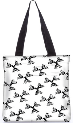 

Snoogg Indian Pattern Poly Canvas Fashion Handbag Shopping Shoulder Lunch Tote Bag For Women 22172 Shoulder Bag(Multicolor, 5 L)