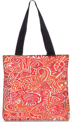 

Snoogg Indian Pattern Poly Canvas Fashion Handbag Shopping Shoulder Lunch Tote Bag For Women 22597 Shoulder Bag(Multicolor, 5 L)
