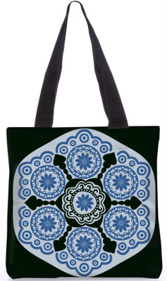 

Snoogg Indian Pattern Poly Canvas Fashion Handbag Shopping Shoulder Lunch Tote Bag For Women 23381 Shoulder Bag(Multicolor, 5 L)