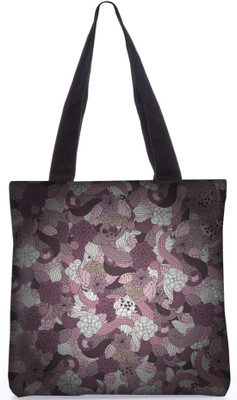

Snoogg Indian Pattern Poly Canvas Fashion Handbag Shopping Shoulder Lunch Tote Bag For Women 22693 Shoulder Bag(Multicolor, 5 L)
