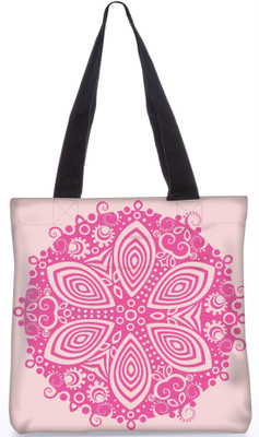 

Snoogg Indian Pattern Poly Canvas Fashion Handbag Shopping Shoulder Lunch Tote Bag For Women 23152 Shoulder Bag(Multicolor, 5 L)
