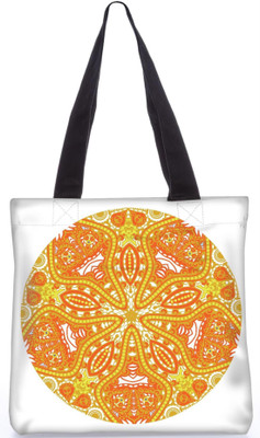 

Snoogg Indian Pattern Poly Canvas Fashion Handbag Shopping Shoulder Lunch Tote Bag For Women 23583 Shoulder Bag(Multicolor, 5 L)