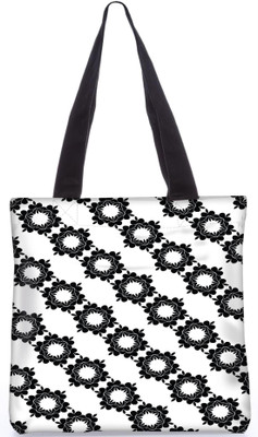 

Snoogg Indian Pattern Poly Canvas Fashion Handbag Shopping Shoulder Lunch Tote Bag For Women 22425 Shoulder Bag(Multicolor, 5 L)