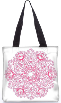 

Snoogg Indian Pattern Poly Canvas Fashion Handbag Shopping Shoulder Lunch Tote Bag For Women 23309 Shoulder Bag(Multicolor, 5 L)