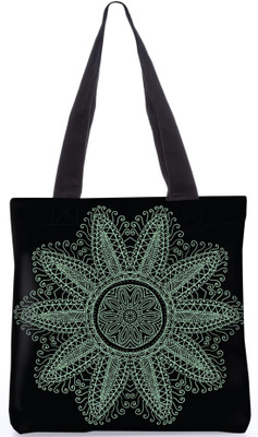 

Snoogg Indian Pattern Poly Canvas Fashion Handbag Shopping Shoulder Lunch Tote Bag For Women 23765 Shoulder Bag(Multicolor, 5 L)