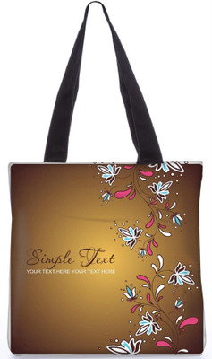 

Snoogg Indian Pattern Poly Canvas Fashion Handbag Shopping Shoulder Lunch Tote Bag For Women 21937 Shoulder Bag(Multicolor, 5 L)