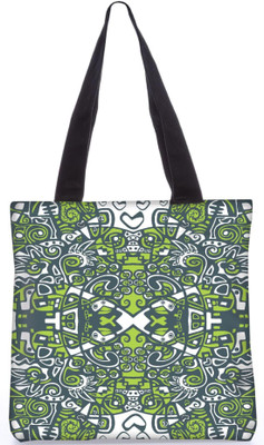 

Snoogg Indian Pattern Poly Canvas Fashion Handbag Shopping Shoulder Lunch Tote Bag For Women 22561 Shoulder Bag(Multicolor, 5 L)