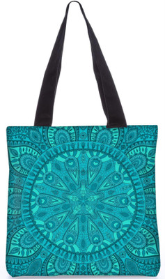 

Snoogg Indian Pattern Poly Canvas Fashion Handbag Shopping Shoulder Lunch Tote Bag For Women 23190 Shoulder Bag(Multicolor, 5 L)