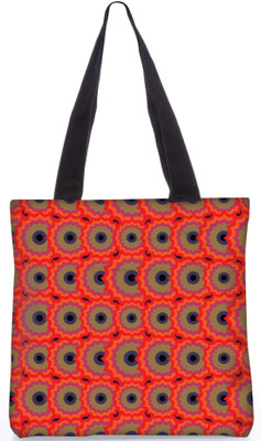 

Snoogg Indian Pattern Poly Canvas Fashion Handbag Shopping Shoulder Lunch Tote Bag For Women 22984 Shoulder Bag(Multicolor, 5 L)
