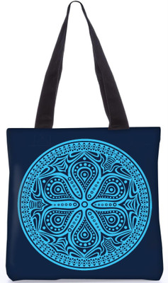 

Snoogg Indian Pattern Poly Canvas Fashion Handbag Shopping Shoulder Lunch Tote Bag For Women 23537 Shoulder Bag(Multicolor, 5 L)