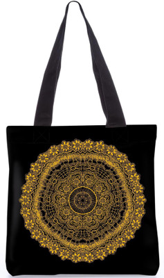 

Snoogg Indian Pattern Poly Canvas Fashion Handbag Shopping Shoulder Lunch Tote Bag For Women 23689 Shoulder Bag(Multicolor, 5 L)