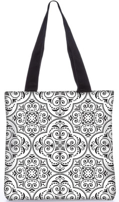 

Snoogg Indian Pattern Poly Canvas Fashion Handbag Shopping Shoulder Lunch Tote Bag For Women 22950 Shoulder Bag(Multicolor, 5 L)