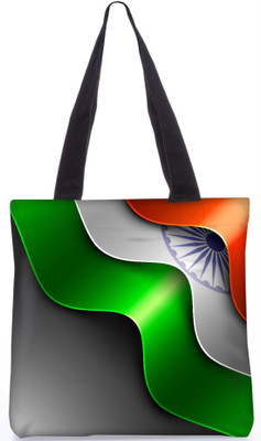 

Snoogg Indian Pattern Poly Canvas Fashion Handbag Shopping Shoulder Lunch Tote Bag For Women 21602 Shoulder Bag(Multicolor, 5 L)