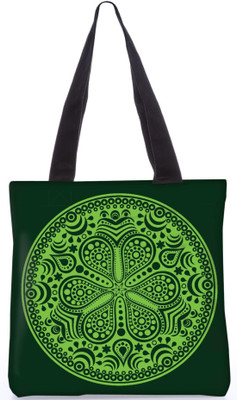 

Snoogg Indian Pattern Poly Canvas Fashion Handbag Shopping Shoulder Lunch Tote Bag For Women 23297 Shoulder Bag(Multicolor, 5 L)