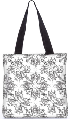 

Snoogg Indian Pattern Poly Canvas Fashion Handbag Shopping Shoulder Lunch Tote Bag For Women 22807 Shoulder Bag(Multicolor, 5 L)