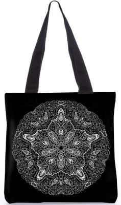 

Snoogg Indian Pattern Poly Canvas Fashion Handbag Shopping Shoulder Lunch Tote Bag For Women 23363 Shoulder Bag(Multicolor, 5 L)