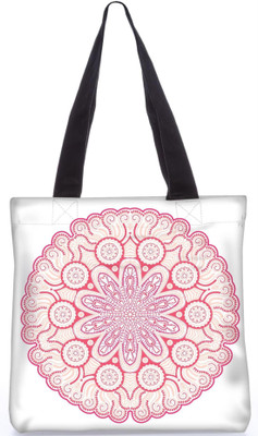 

Snoogg Indian Pattern Poly Canvas Fashion Handbag Shopping Shoulder Lunch Tote Bag For Women 23559 Shoulder Bag(Multicolor, 5 L)