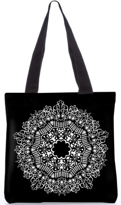 

Snoogg Indian Pattern Poly Canvas Fashion Handbag Shopping Shoulder Lunch Tote Bag For Women 23276 Shoulder Bag(Multicolor, 5 L)