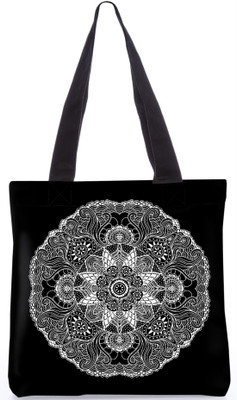 

Snoogg Indian Pattern Poly Canvas Fashion Handbag Shopping Shoulder Lunch Tote Bag For Women 23386 Shoulder Bag(Multicolor, 5 L)