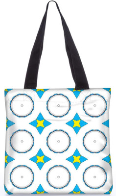 

Snoogg Indian Pattern Poly Canvas Fashion Handbag Shopping Shoulder Lunch Tote Bag For Women 21185 Shoulder Bag(Multicolor, 5 L)