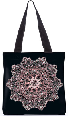 

Snoogg Indian Pattern Poly Canvas Fashion Handbag Shopping Shoulder Lunch Tote Bag For Women 23564 Shoulder Bag(Multicolor, 5 L)
