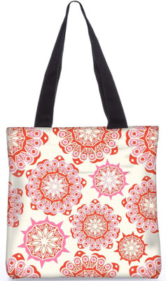

Snoogg Indian Pattern Poly Canvas Fashion Handbag Shopping Shoulder Lunch Tote Bag For Women 23135 Shoulder Bag(Multicolor, 5 L)