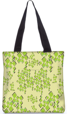 

Snoogg Indian Pattern Poly Canvas Fashion Handbag Shopping Shoulder Lunch Tote Bag For Women 21208 Shoulder Bag(Multicolor, 5 L)