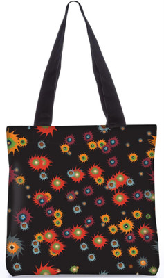 

Snoogg Indian Pattern Poly Canvas Fashion Handbag Shopping Shoulder Lunch Tote Bag For Women 22944 Shoulder Bag(Multicolor, 5 L)
