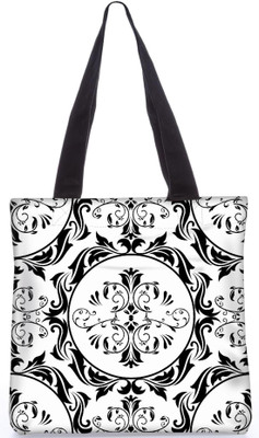 

Snoogg Indian Pattern Poly Canvas Fashion Handbag Shopping Shoulder Lunch Tote Bag For Women 22684 Shoulder Bag(Multicolor, 5 L)