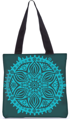 

Snoogg Indian Pattern Poly Canvas Fashion Handbag Shopping Shoulder Lunch Tote Bag For Women 23618 Shoulder Bag(Multicolor, 5 L)