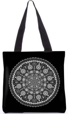 

Snoogg Indian Pattern Poly Canvas Fashion Handbag Shopping Shoulder Lunch Tote Bag For Women 23331 Shoulder Bag(Multicolor, 5 L)