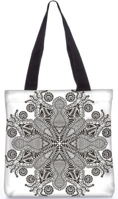 

Snoogg Indian Pattern Poly Canvas Fashion Handbag Shopping Shoulder Lunch Tote Bag For Women 23459 Shoulder Bag(Multicolor, 5 L)