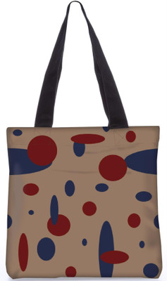 

Snoogg Indian Pattern Poly Canvas Fashion Handbag Shopping Shoulder Lunch Tote Bag For Women 22111 Shoulder Bag(Multicolor, 5 L)