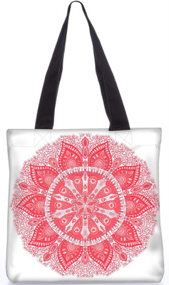 

Snoogg Indian Pattern Poly Canvas Fashion Handbag Shopping Shoulder Lunch Tote Bag For Women 23538 Multipurpose Bag(Multicolor, 5 L)