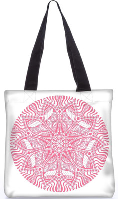 

Snoogg Indian Pattern Poly Canvas Fashion Handbag Shopping Shoulder Lunch Tote Bag For Women 23255 Shoulder Bag(Multicolor, 5 L)