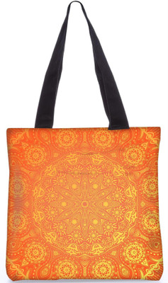 

Snoogg Indian Pattern Poly Canvas Fashion Handbag Shopping Shoulder Lunch Tote Bag For Women 21665 Shoulder Bag(Multicolor, 5 L)