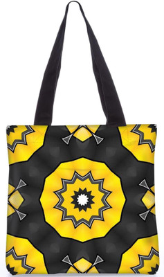 

Snoogg Indian Pattern Poly Canvas Fashion Handbag Shopping Shoulder Lunch Tote Bag For Women 21436 Shoulder Bag(Multicolor, 5 L)