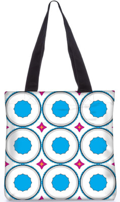 

Snoogg Indian Pattern Poly Canvas Fashion Handbag Shopping Shoulder Lunch Tote Bag For Women 22128 Shoulder Bag(Multicolor, 5 L)