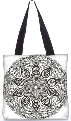 

Snoogg Indian Pattern Poly Canvas Fashion Handbag Shopping Shoulder Lunch Tote Bag For Women 23589 Shoulder Bag(Multicolor, 5 L)