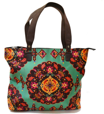 

anartline Oriental Printed handbag Shoulder Bag(Multicolor, 13 L)