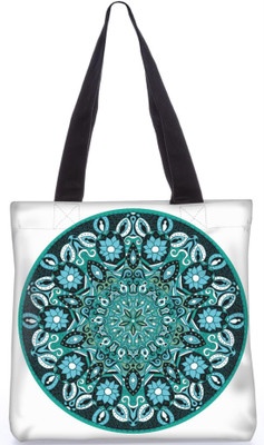 

Snoogg Indian Pattern Poly Canvas Fashion Handbag Shopping Shoulder Lunch Tote Bag For Women 23226 Shoulder Bag(Multicolor, 5 L)