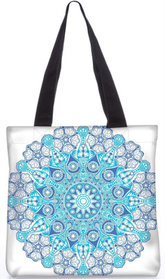 

Snoogg Indian Pattern Poly Canvas Fashion Handbag Shopping Shoulder Lunch Tote Bag For Women 23669 Shoulder Bag(Multicolor, 5 L)